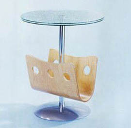 Furniture-End Table W/ Magazine Rack (Furniture-End Table W/ Magazine Rack)