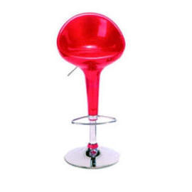 Metal Glass Stool (Métal Verre Tabouret)