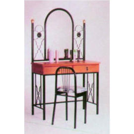 Metal dressing table