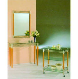 Metal dressing table (Metal coiffeuse)