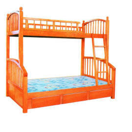 Wooden bed