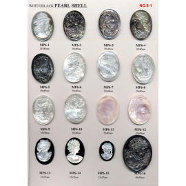 MOP(shell) beads (MOP (coquille) des perles)