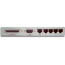 Multifunction IP Gateway with 4-Port 10/100 Switch and Print Server