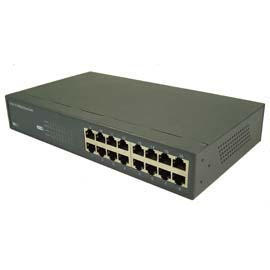 Desktop 16-Port 10/100 Fast Ethernet N-Way Switch (Desktop 16-Port 10/100 Fast Ethernet N-позиционный переключатель)