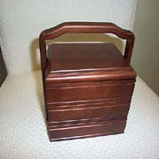 Wooden 3-Tier Storage Box (Деревянный 3-ярусного хранения Box)