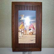 Wooden photo frame (Деревянная фоторамка)