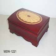 Wood jewelry box