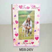 Wood valentine photo frame (Wood valentine photo frame)