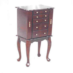 Wooden Jewelry Armoire (Holz Schmuck Schrank)