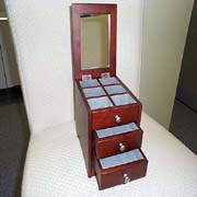 Wooden Jewelry Box (Boîte à bijoux en bois)