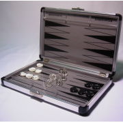 10`` Aluminum Backgammon Set
