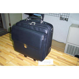 PVC COMPUTER BAG WITH TROLLEY (PVC COMPUTER BAG WITH TROLLEY)