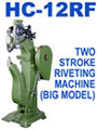 TWO STROKE RIVETING MACHINE ( BIG MODEL ) (DEUX TEMPS riveteuse (grand modèle))