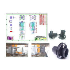 Plastic Injection Mould, Plastic Injection molds, Mould, Die, Tools (Kunststoff-Spritzguss, Kunststoff-Spritzgusswerkzeuge, Formenbau, Die, Tools)