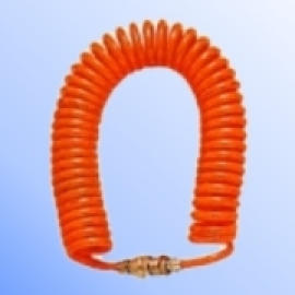 PU AIR HOSE WITH QUICK COUPLER (Воздушный шланг PU "Быстрый COUPLER)