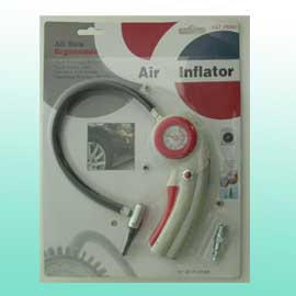 AIR INFLATOR W/GAUGE & COMPASS (AIR INFLATOR W/GAUGE & COMPASS)