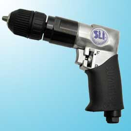 3/8`` AIR REVERSIBLE DRILL WITH KEYLESS CHUCK (3 / 8``climatisation réversible perceuse avec KEYLESS CHUCK)