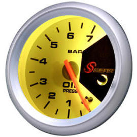 LED 7 Color Changealbe Oil Pressure Gauge