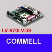 LV-670LVDS Industrial Pentium 4 Mini-ITX Mainboard