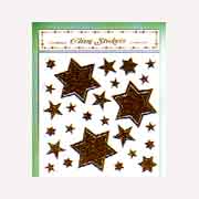 Glitter cling stickers (Glitzer Aufkleber hängen)