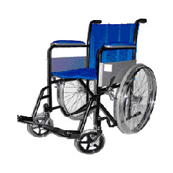 CHROME STEEL WHEELCHAIR (Хромированной стали Кресло)