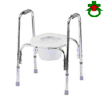 ALUMINUM FIXED SHOWER CHAIRS (ALUMINIUM FIXE chaises de douche)