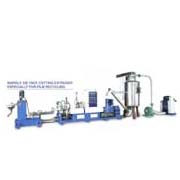 FILM RECYCLE EXTRUSION-PELLETIZING MACHINE (FILM RECYCLE EXTRUSION-GRANULIERUNG MACHINE)