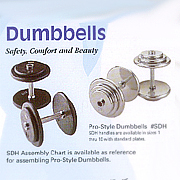 SDH Pro-style Dumbbells (SDH-Pro-Style Hanteln)