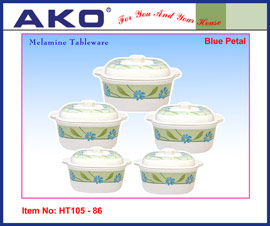 Melamine Soup Tureen Set ( HT105-86 ) (Меламин супницы Set (HT105-86))