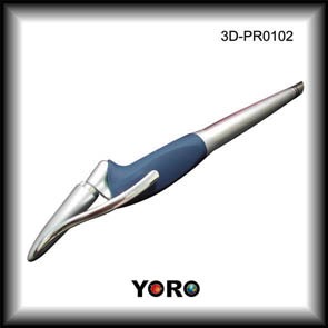 3D Pioneer Metal Ball Pen (3D Pioneer Metall-Kugelschreiber)