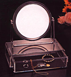 17CM MIRROR 2-SIDE W/1-DRAWER, MEDIUM (17CM MIRROR 2-SIDE W/1-DRAWER, MEDIUM)