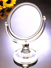 17cm Mirror W/Round Stand (17cm Mirror W/Round Stand)