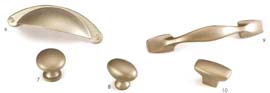 ZINC ALLOY(ZAMA) KNOBS & PULLS (ALLIAGE DE ZINC (ZAMA) BOUTONS ET POIGNÉES)