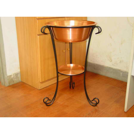 copper beverage stand