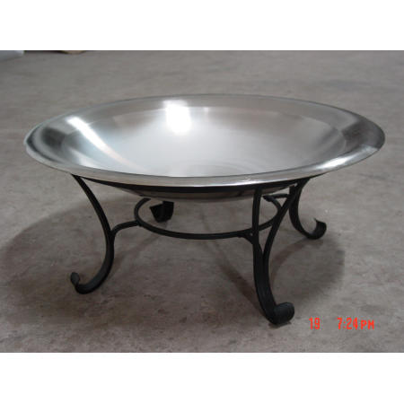 30`` stainless steel fire pit