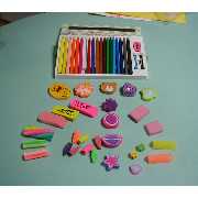Eraser Products, Crayons (Продукты ластик, цветные карандаши)