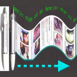 Banner-Flag-Info-Scroll Pen,Promotional Advertising Pen,Gifts Item,www.PenChinaT