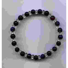 amethyst & crystal bracelet (Amethyst & Kristall-Armband)