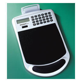 Gel Calculator Mouse Pad with copy holder