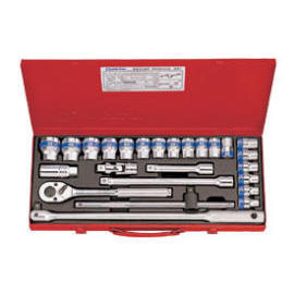 1/2``DR.25PCS SOCKET SET METRIC 12PT CHROME (1 / 2``DR.25PCS SOCKET SET ВЕСОВ 12pt ХРОМ)