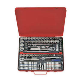 1/2``&3/8``&1/4``DR.135PCS SOCKET SET 12PT CHROME (1 / 2``& 3 / 8``& 1 / 4``DR.135PCS SOCKET SET 12pt ХРОМ)