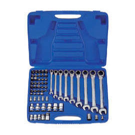 Combination speed wrenches 62pcs set metric (Скорость комбинированных ключей 62pcs набор метрические)