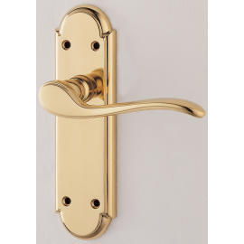 CLASSIC FORGED BRASS LEVER HANDLES (CLASSIC Pressmessing Auslösegriffe)