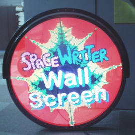 LED Message Wall Screen Displays Animations, Images and Texts - GDI Wall Screen