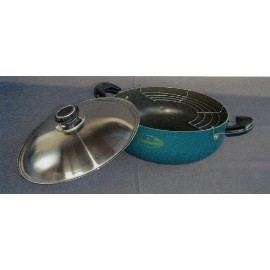 Multipurpose frying-boiling pot , aluminum , kitchenware , cookware (Multipurpose frying-boiling pot , aluminum , kitchenware , cookware)