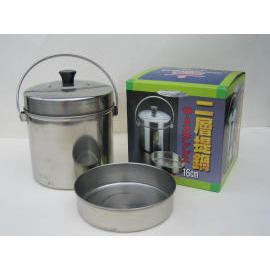 soup pail , stainless , kitchenware, cookware (Суп ведро, нержавеющая, посуда, посуда)