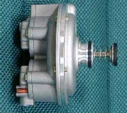 Gas solenoid valve, gas valve for gas water heater, pressure differential gas va