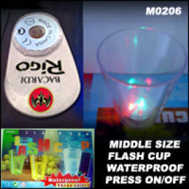 MIDDLE FLASH CUP WATERPROOF PRESS ON/OFF (БЛИЖНИЙ FLASH WATERPROOF CUP Нажмите клавишу ON / OFF)