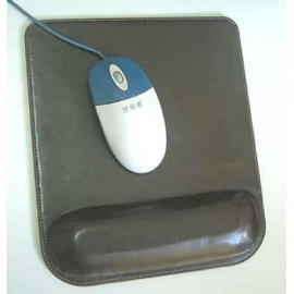 Leather PU Mouse Pad (PU Leather Mouse Pad)