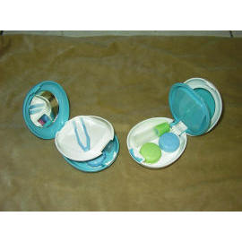 contact Lens case, travel kits (контактные линзы случае поездки наборы)